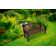 Solid Wood Eucalyptus Outdoor Bench