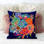 Friendship Bouquet - Red Indoor / Outdoor Square Cushion-1783356219-1783356220