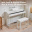 2 Packages Play Music Instrument With Bench-126545363