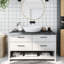 Paliwal 100cm Solid Wood Single Bathroom Vanity Top