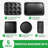 5-Piece Nonstick Bakeware Set –  Includes Deep Roaster, 12-Cup Muffin Pan, Loaf Pan, Square Brownie Pan & Round Cake Pan, Stackable For Easy Storage, Rust-Proof, Dishwasher Safe