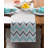 Wildwood Embroidered Chevron Table Runner-1661759638
