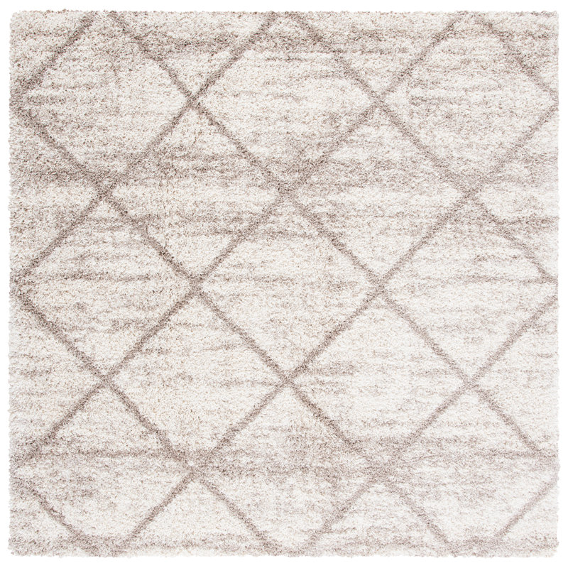 Goin Performance Geometric Rug, Square 5'3"