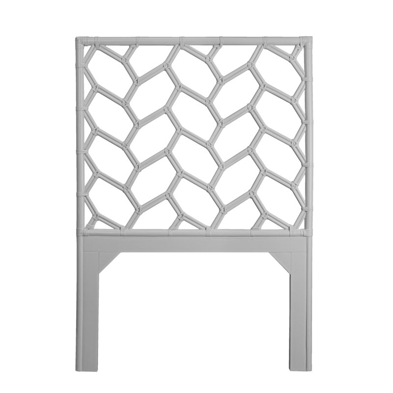 Silas Queen Standard Bed, Black, Twin, Light Gray