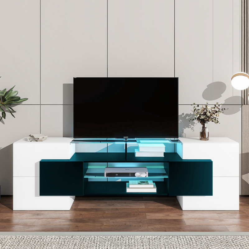 Faylyn TV Stand for TVs, White