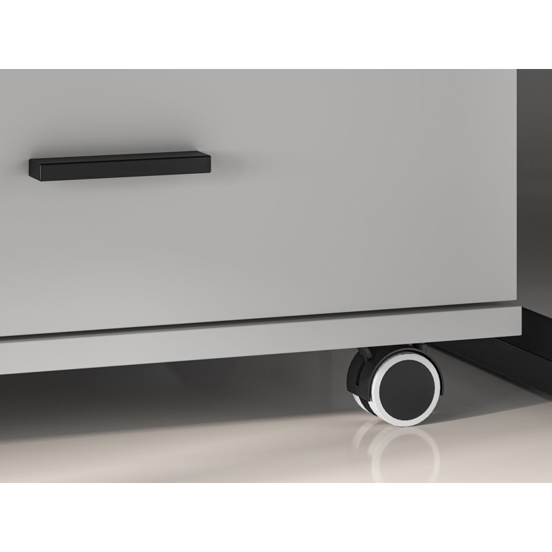 Raffaela 213.36cm Wide 3 -Drawer File Cabinet