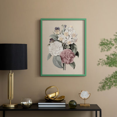 Antique Botanical II Framed Print - Solid Wood