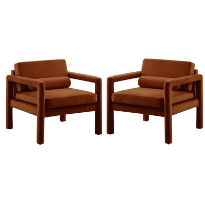 Solaris Velvet Accent Chair