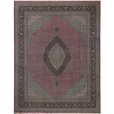 Shah One-of-a-Kind Rectangle 11'9" X 14'9" Hand Knotted Area Rug