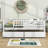 Wood Daybed with Two Drawers and Slats-209425340-209425341