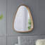 Miroir Irrgeular avec cadre en bois
