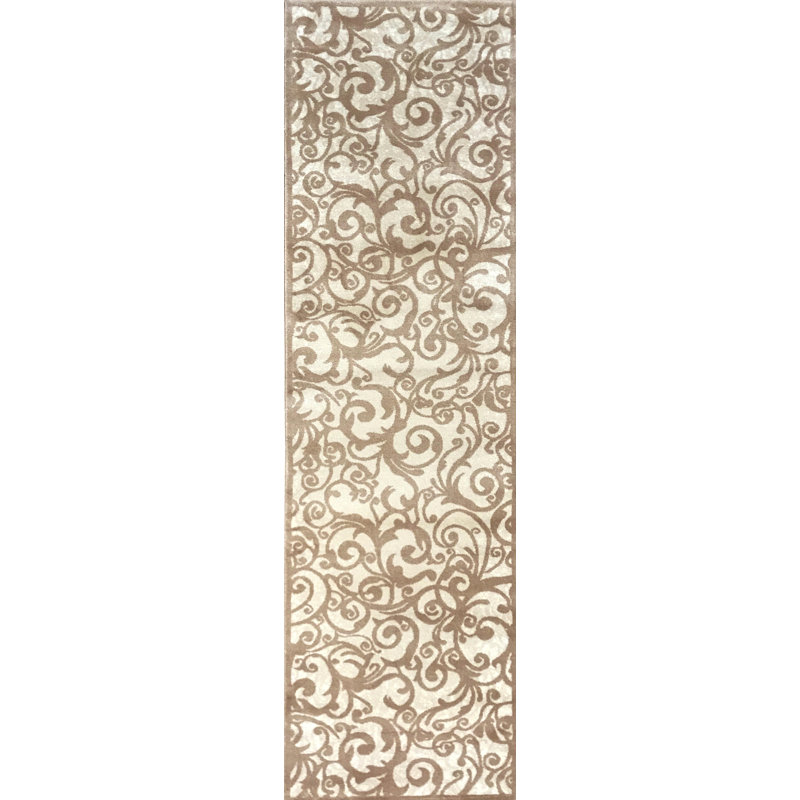 Tapis ivoire Waterbury, Tapis de couloir 2 pi 2 po x 7 pi 7 po