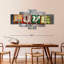 "Love Love", impression sur toile 5 pièces-93822561