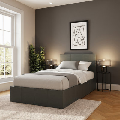 Basso Upholstered Ottoman Storage Bed