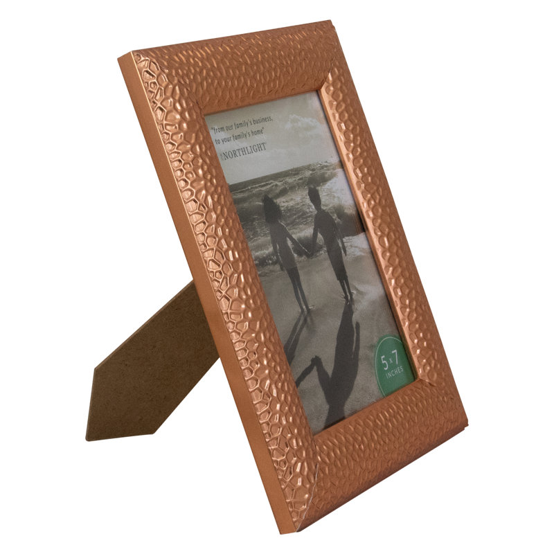 Cadre 9,5 po rectangulaire rectangulaire 5 po x 7 po - brun