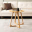 Solid Wood Sled End Table