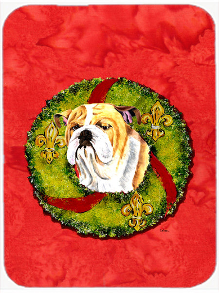 Planche à découper en verre English Bulldog