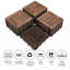 30cm L x 30cm W Interlocking Wood Deck Tile-1914721050