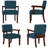 Aronas Upholstered Armchair With Solid Wood-909866302
