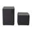 Pro Series Upholstered Square Ottoman Table with Tech Panel-104508469