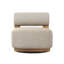 Malta Outdoor Swivel Chair-Faye Sand-14181374-14181345