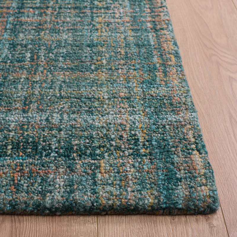 Tapis d'intérieur abstrait touffeté à la main Performance, Rectangle 9 pi x 12 pi