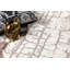 Tapis gris et ivoire Veun-338131930