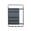 Furness Metal Flat Wall Mirror with Hooks-1143905649