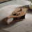 Ferryn No Assembly Required, Leaf Shape Solid Wood Coffee Table With 2 Faux Marble For Living Room