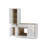 Disar 60'' Single Bathroom Vanity With Left Tall Linen Cabinet Dovetail Solid Wood Drawer Base Only-111300901
