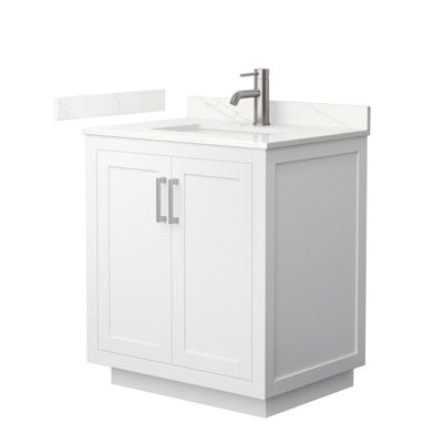 Miranda 30" Freestanding Single Bathroom Vanity with Quartz Top