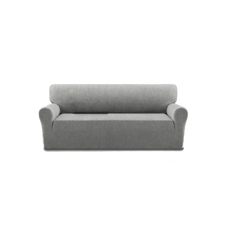 Polyester Box Cushion Sofa Slipcover