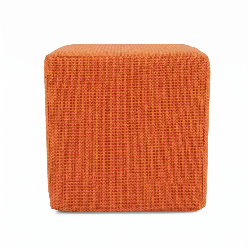 Repose-pieds Arredondo, Acrylique Sunbrella® - Orange