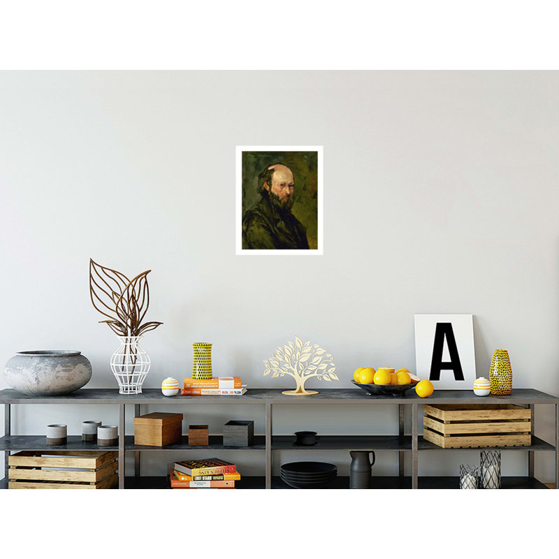 Self-Portrait Paul Cézanne Giclee Print, 20" H x 16" W