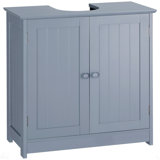 Under Sink Bathroom Cabinet With 2 Doors And Shelf