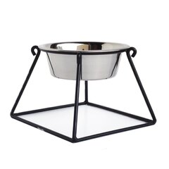 Newfoundland Elevated Metal Art Dog Feeder Raised Bowl Holder New Size –  Modern Iron Works