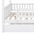 Wooden House Bed with Trundle-101824683-126131859