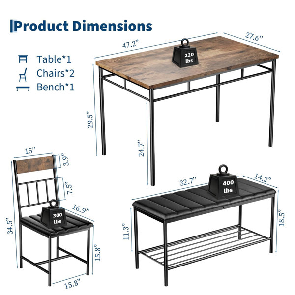 Dimensions du produit