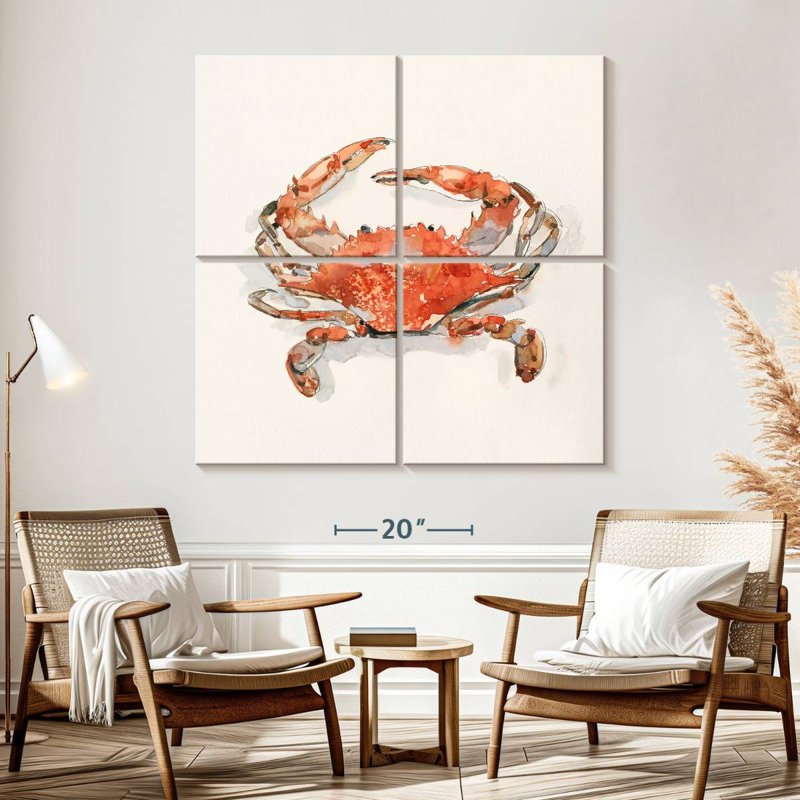 Yarlin Crusty Crab II, 57" H x 57" W