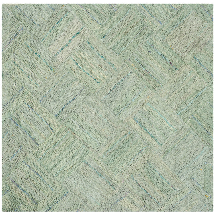 Millia Hand Tufted Performance Geometric Rug