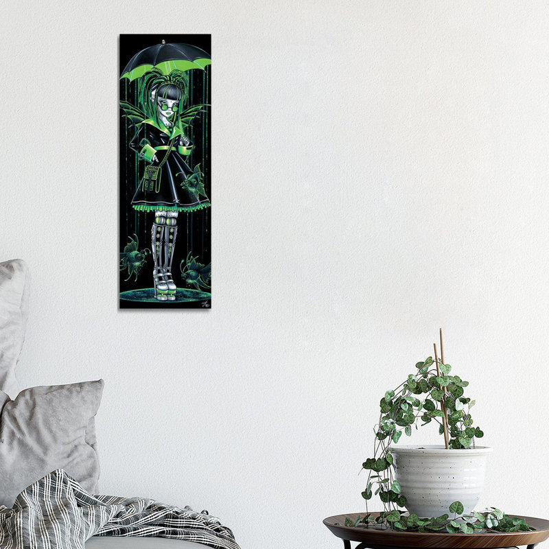 Digit by Myka Jelina - Wrapped Canvas Panoramic Print, 30.48 cm H x 91.44 cm W x 3.175 cm D