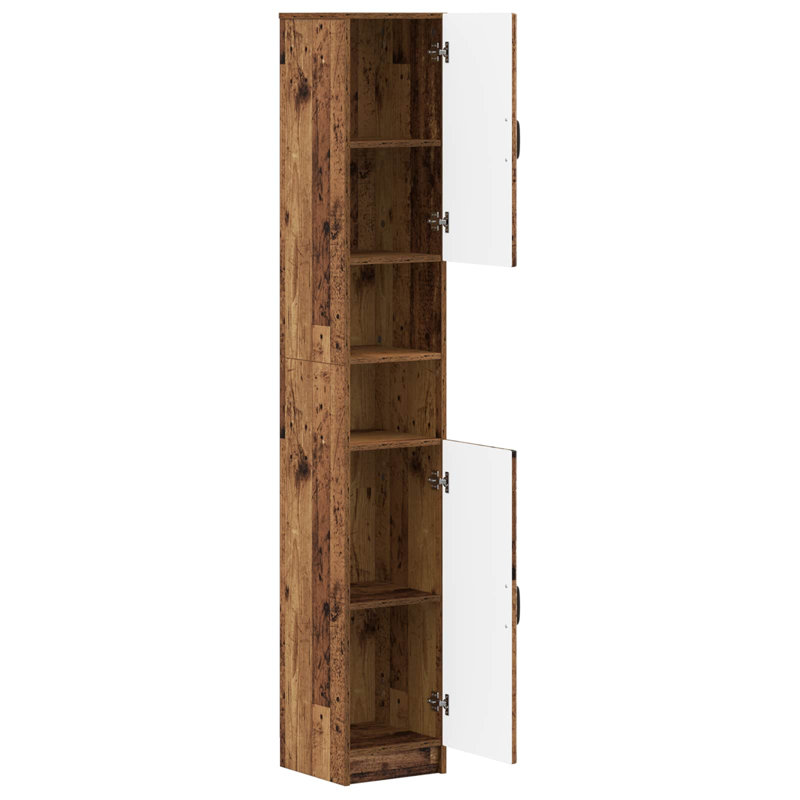 Linen Cabinet, Old Wood