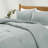 Clipped Tufted Embroidery All Season Comforter Set-349684190-360784832