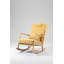 Chaise berçante moderne rembourrée-874699936