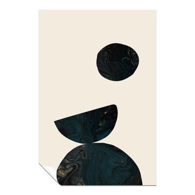 Abstract Geometric Shapes - No Frame Print