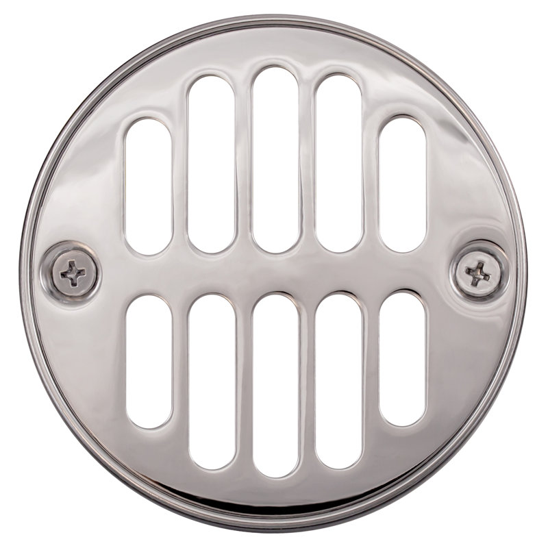 3.5'' W Grid, Polished Chrome