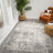Mackensy Abstract Cream Power-Loom Area Rug-1832171022