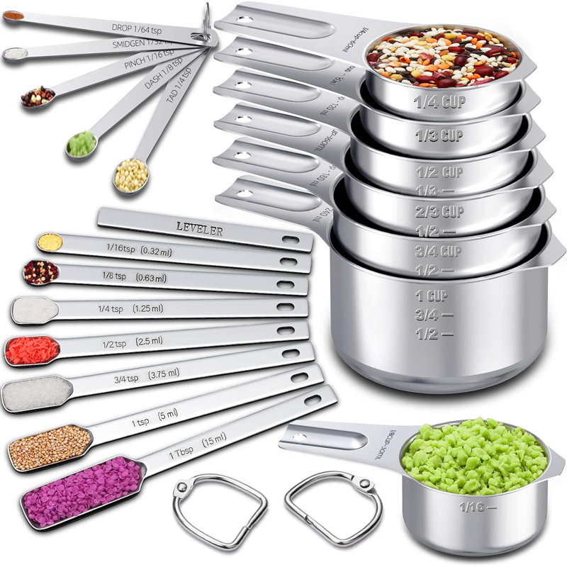 20-piece Measuring Cups & Spoons Set