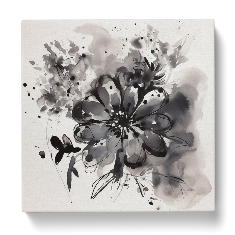 Floral Ink Wash - Print