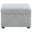 Fauteuil d'appoint pivotant avec rangement relevable Odis